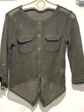 VINTAGE INSPIRED STYLE COTTON KNIT JACKETS SIZE S